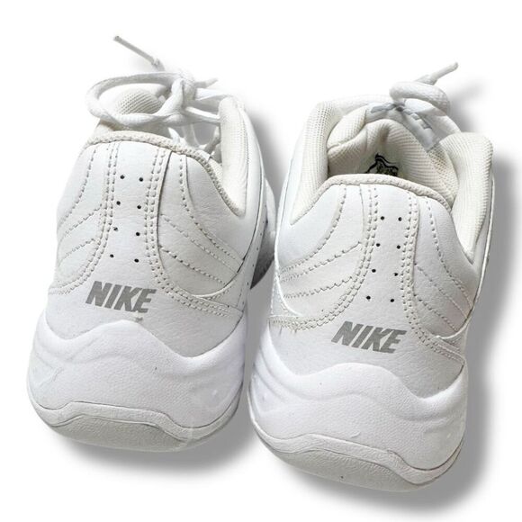 Nike City Court Perforated White Leather Sneakers Tennis Women’s Shoes Size 7 - Picture 7 of 9